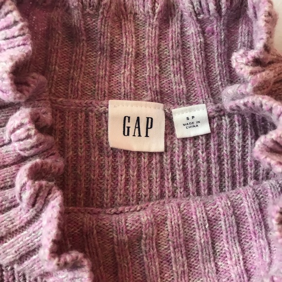 Pink Knit Turtleneck Sweater - Picture 3 of 4